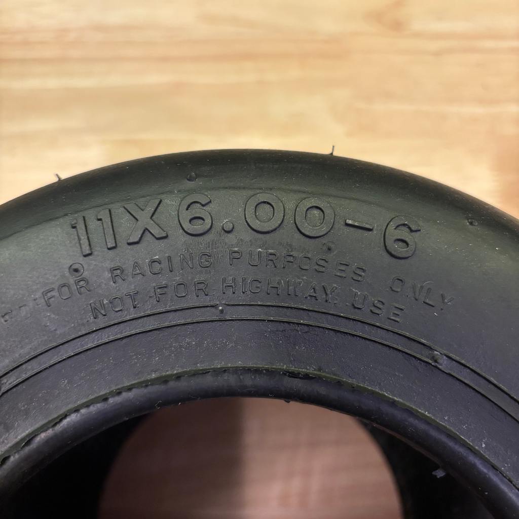 Burris Onewheel Tire on Wood Table