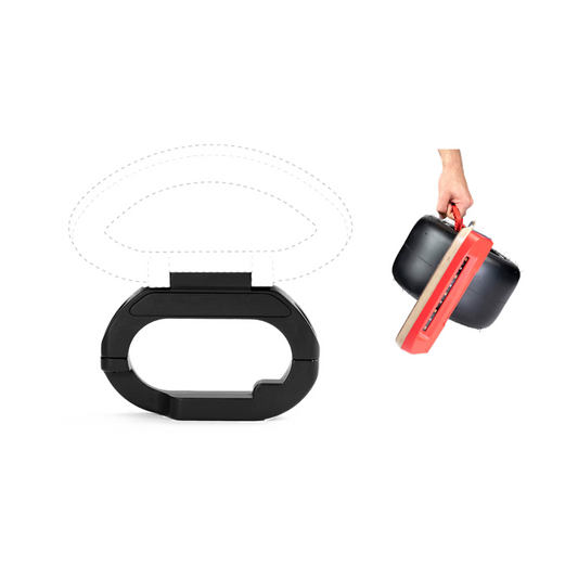 Diagram showing XR Mag Handle Mount